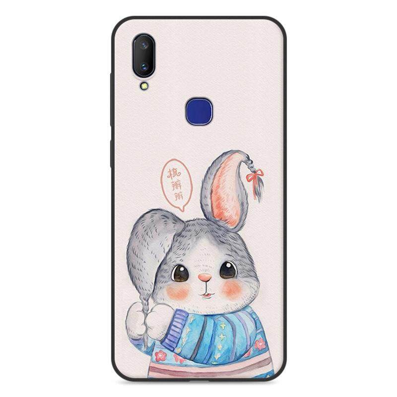 Lembut Pelindung untuk Vivo V11i Case Cetak Kartun Casing Penutup untuk VIVO V11i Perumahan Shell 239421