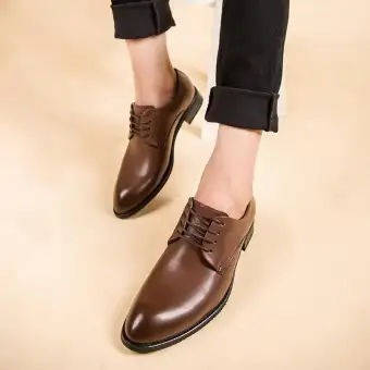 mens black business casual shoes