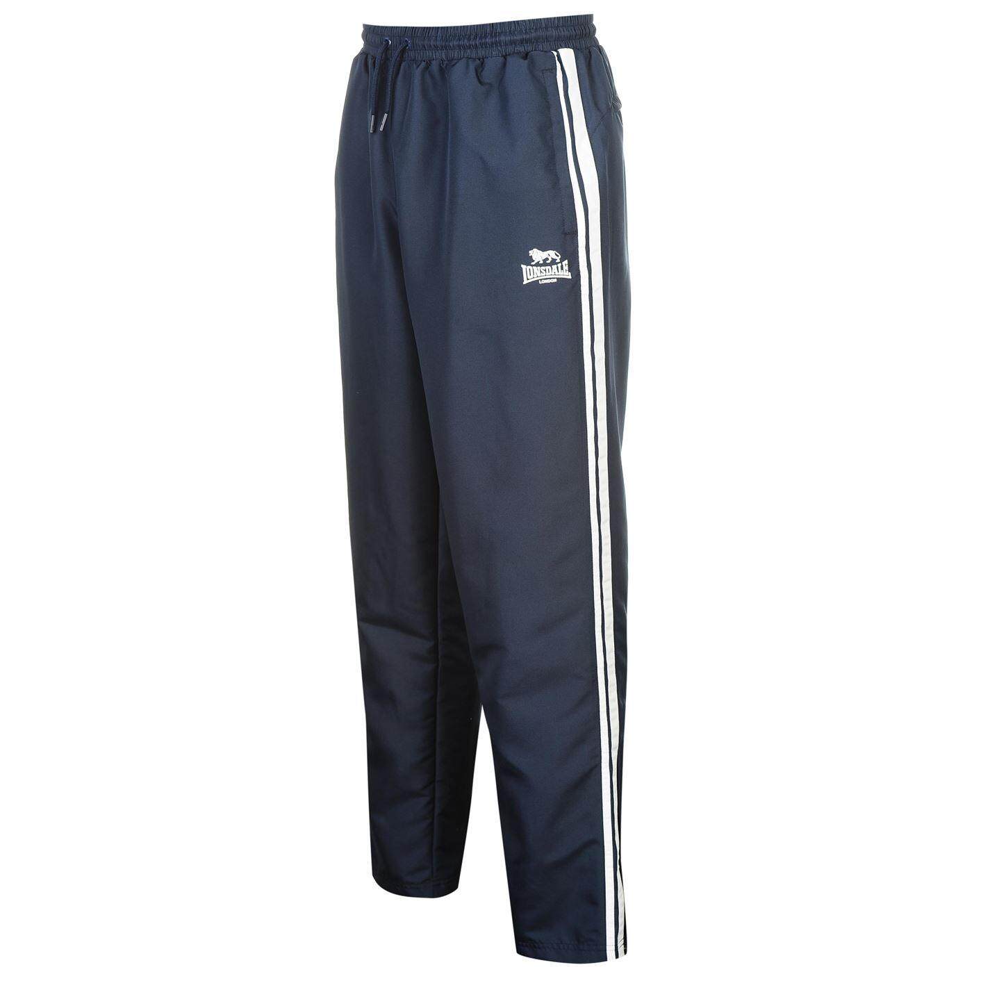 lonsdale 2 stripe jogging pants mens