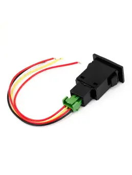 dc 12v car panel mounting front fog lamp 4 wired fog light switchdc 12v car panel mounting front fog lamp 4 wired fog light switch for toyota camry