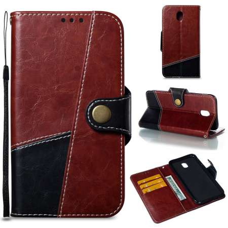 สำหรับคุณเราเสนอ For Samsung J730/J7 2017 European Edition / J7PRO Hit
Color Stitching Button Leather Protective Phone Case with Card Slot
Bracket Style:Samsung J730/J7 2017 European Edition / J7PRO ประหยัด