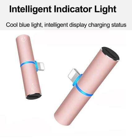 Auswaur Dual Lightening Charger และหูฟังอะแดปเตอร์เชื่อมหูฟัง 2 ใน 1 Lightening อะแดปเตอร์หูฟัง Lightening สายชาร์จแบตเตอรี่ตัวแยกสัญญาณเสียงหูฟังอุปกรณ์เสริมตัวเชื่อมอะแดปเตอร์สำหรับ iPhone X /8/8 Plus/7/7 Plus, เข้ากันได้กับ IOS 10.3 และ 11 12