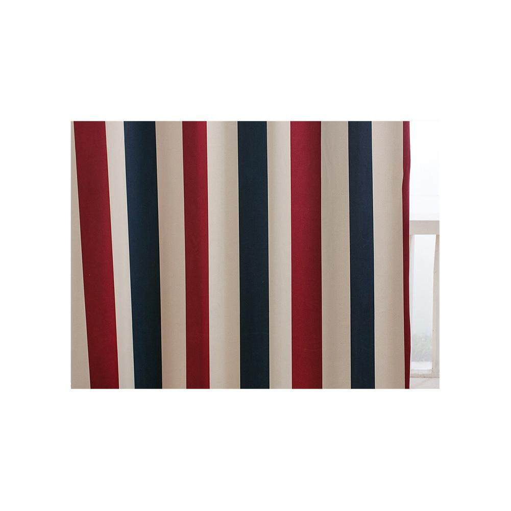 NAPEARL bedroom living room modern Vertical stripes Printed curtain