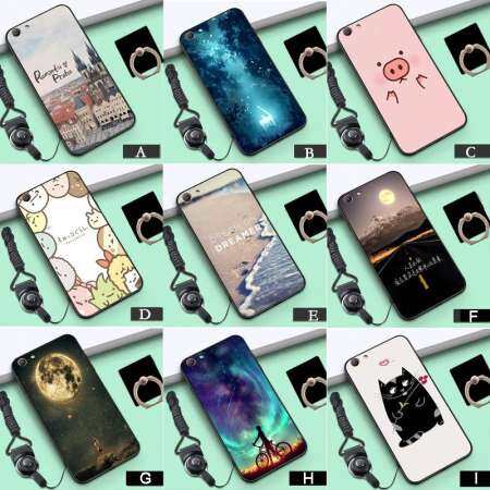 ซัมซุงกาแล็คซี่ J4 PLUS, 360 ° Full ซิลิโคนป้องกันนุ่มเคสโทรศัพท์สำหรับซัมซุงกาแล็คซี่ J4 PLUS พร้อมเชือกและแหวนแฟชั่นน่ารักการ์ตูน (multicolor)
