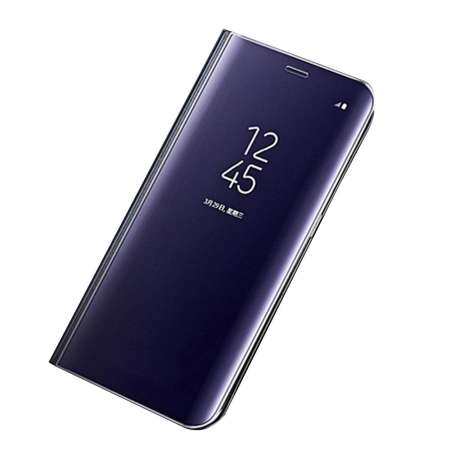 เคสแบบพับปิดได้โทรศัพท์มือถือกรณี Ultra - Thin กระจกหนัง PU ที่วางกันกระแทกสำหรับซัมซุงกาแล็คซี่ J7 Pro 2017 - INTL