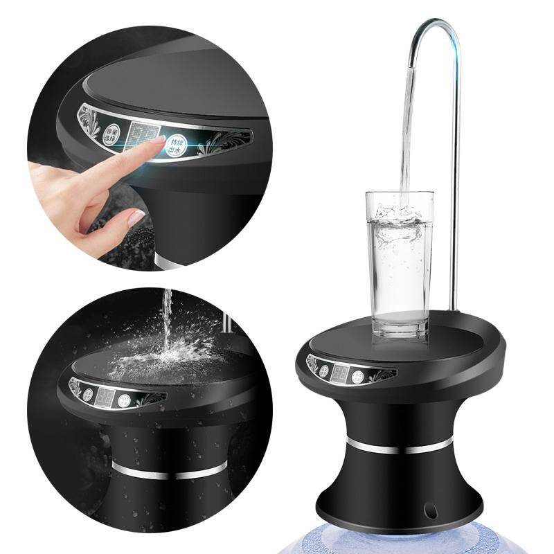 Wireless Rechargeable Electric Dispenser Water Pump for 4.5L - 18.9L Barrelled Water with 5 Water Intake Modes