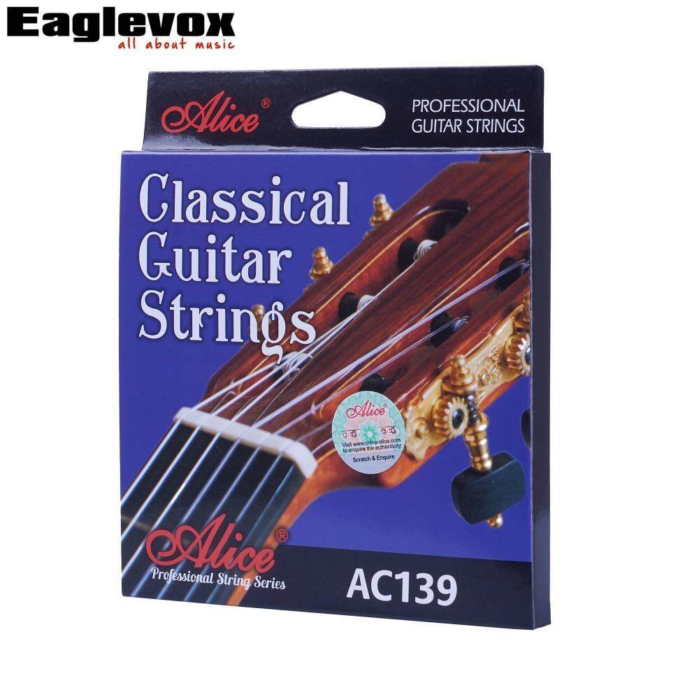 Alice Classical Guitar Strings titanium Nylon Silver-plated 85/15 Bronze Wound 028 0285 inch AC139 - intl