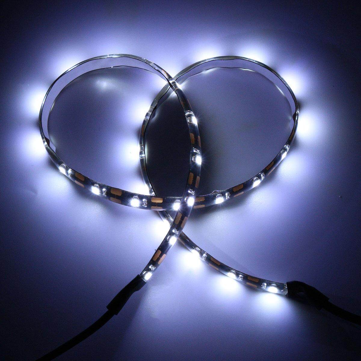 Colour Changing 5V RGB 5050 LED Strip USB TV Background PC Mood night Light lamp (White) - intl