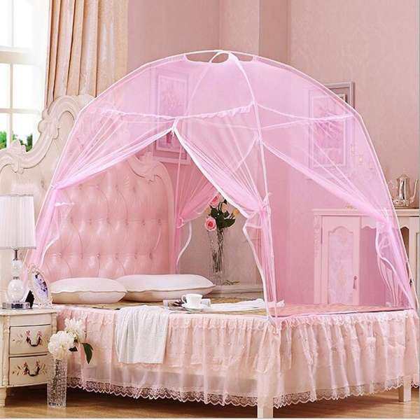 120X200cm Portable Bed Mosquito Net Tent Home Outdoors For Twin Size