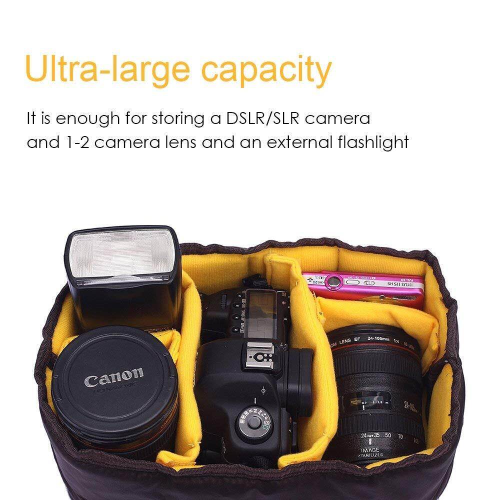 Selens Công suất cao Chống sốc Máy ảnh DSLR SLR Túi đệm Vỏ máy ảnh phân vùng Chèn Máy ảnh đệm chèn