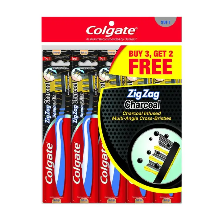 colgate zigzag charcoal toothbrush review