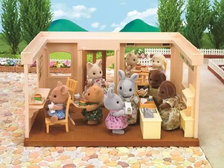 sylvanian families hamburger restaurant lidl