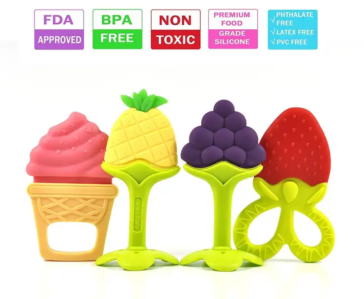silicone teethers safe