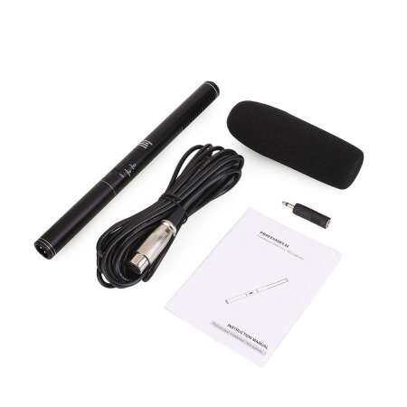 Kurry ร้านจัดส่งฟรี Shotgun DV ไมค์สัมภาษณ์ไมโครโฟน Clear Voice กล้องวีดีโอบันทึก - INTL