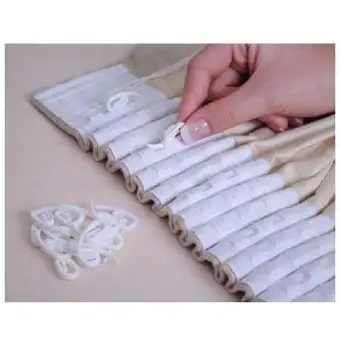 Nylon Curtain White Hooks Plastic For Curtains With Curtain Rings