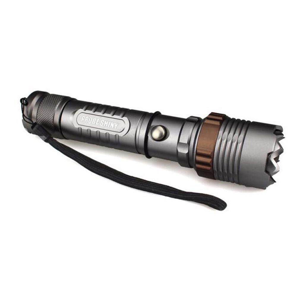 Tactical Flashlight XM-L T6 LED Zoomable Torch Lamp X800 Light Kit