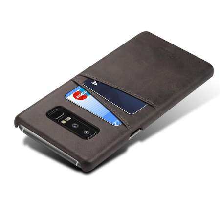 Luxury PU เคสหนังฝาหลังการ์ดกระเป๋าใส่นามบัตรสำหรับซัมซุงกาแล็คซี่หมายเหตุ 8 - INTL
