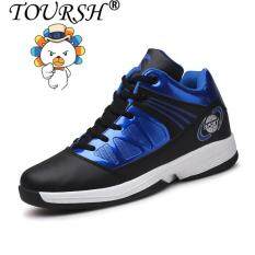 TOURSH Men Basketball Shoes Sports Shoes Fashion Comfortable Shoes(blue) – intl