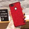 เงาวับบลิงหรูหรานุ่มฝาครอบหลังพีทียูซิลิคอนชุบกันกระแทกเคสโทรศัพท์สำหรับ OPPO A71