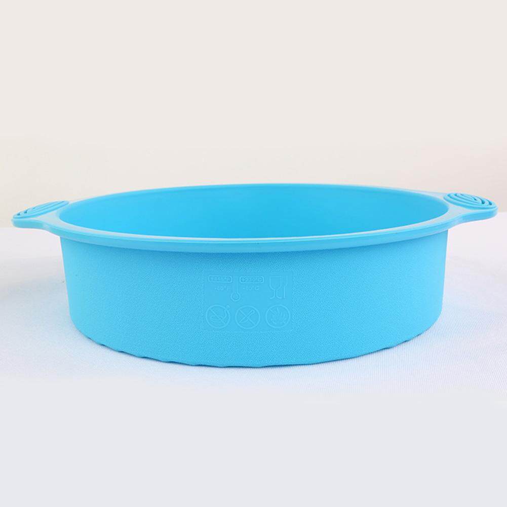 160g Silicone Tròn 9 Bánh Khuôn Bánh Nướng Làm Chảo DIY Nướng và Bánh Ngọt Dụng Cụ