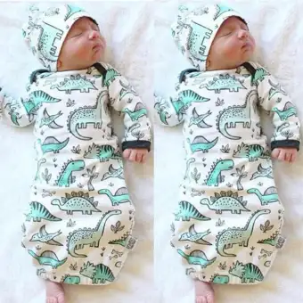 baby girl dinosaur pajamas