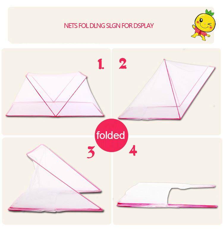 Portable Baby Bed Mosquito Net Tent Multifunctional Installation Free Dismantling Curtain Net Bed Tent Baby Home Bedding