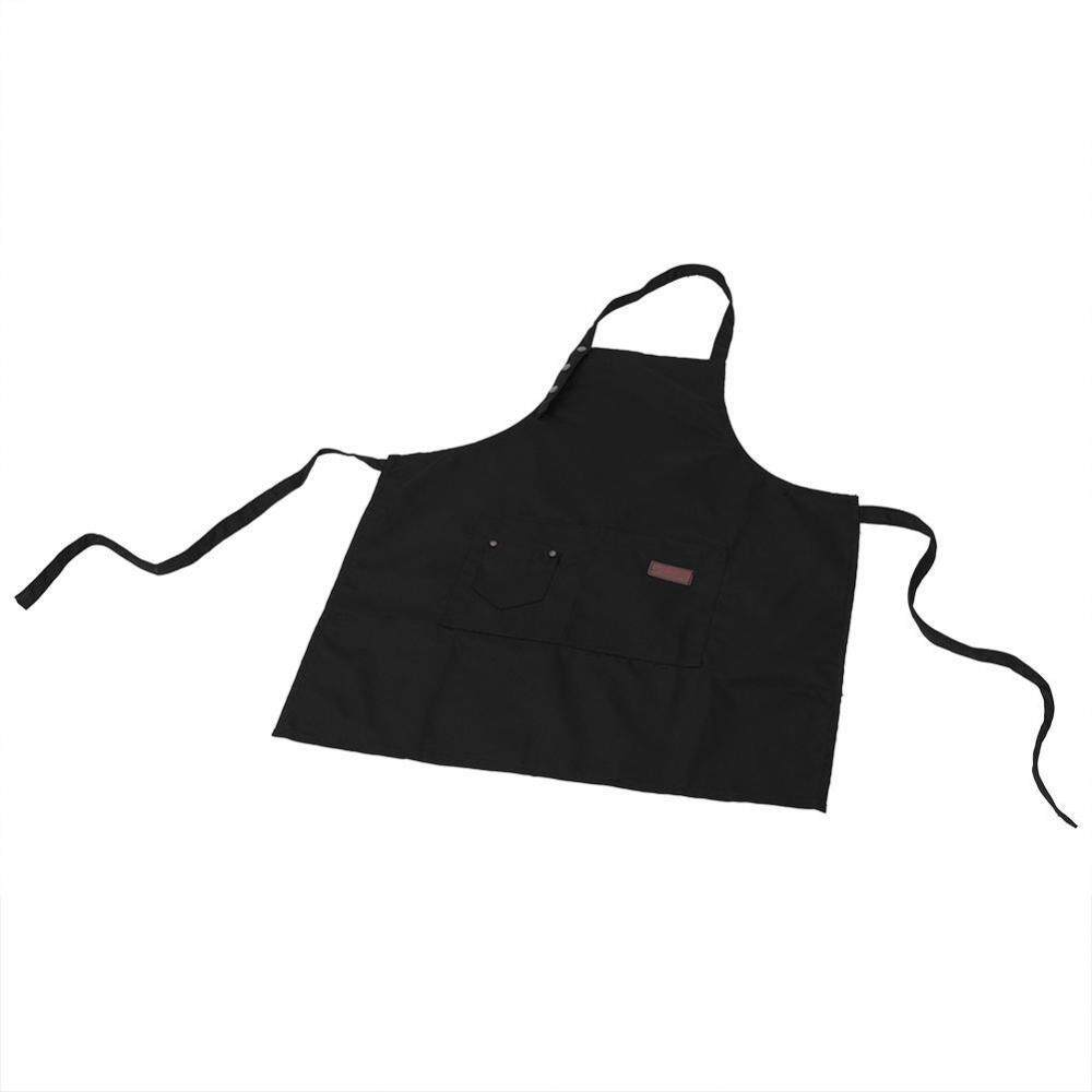 epayst Adjustable Buckles Style Canvas Apron Kitchen Cooking Coffee Shop Waitress Work Uniform