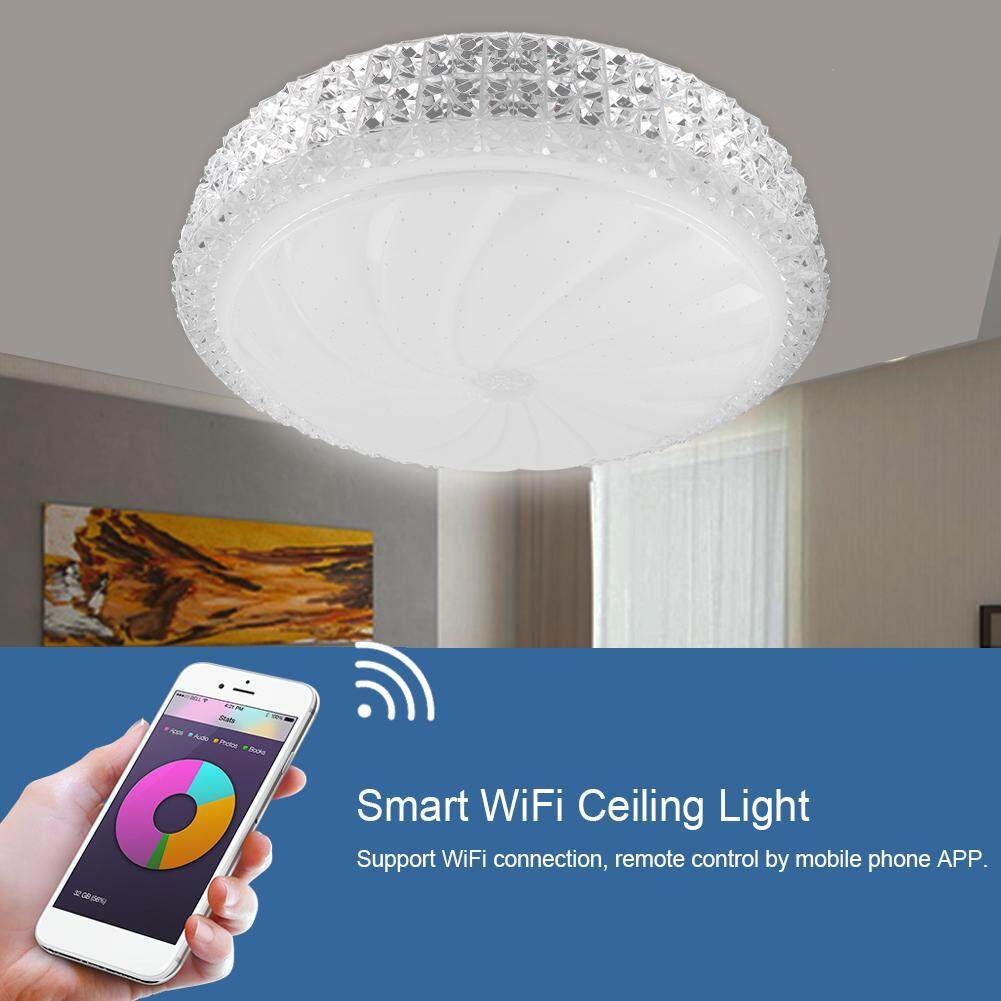 Wirelss Wifi Thông Minh LED RGBW Đèn Ốp Trần Ứng Dụng Hỗ Trợ Điều Khiển từ xa cho Google Nhà Alexa