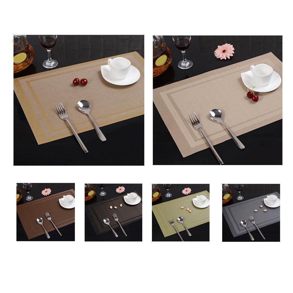 Thương hiệu Mới Chống Mòn Phòng Ăn Bàn Placemats PVC Nhà Bếp Cách Nhiệt Thảm