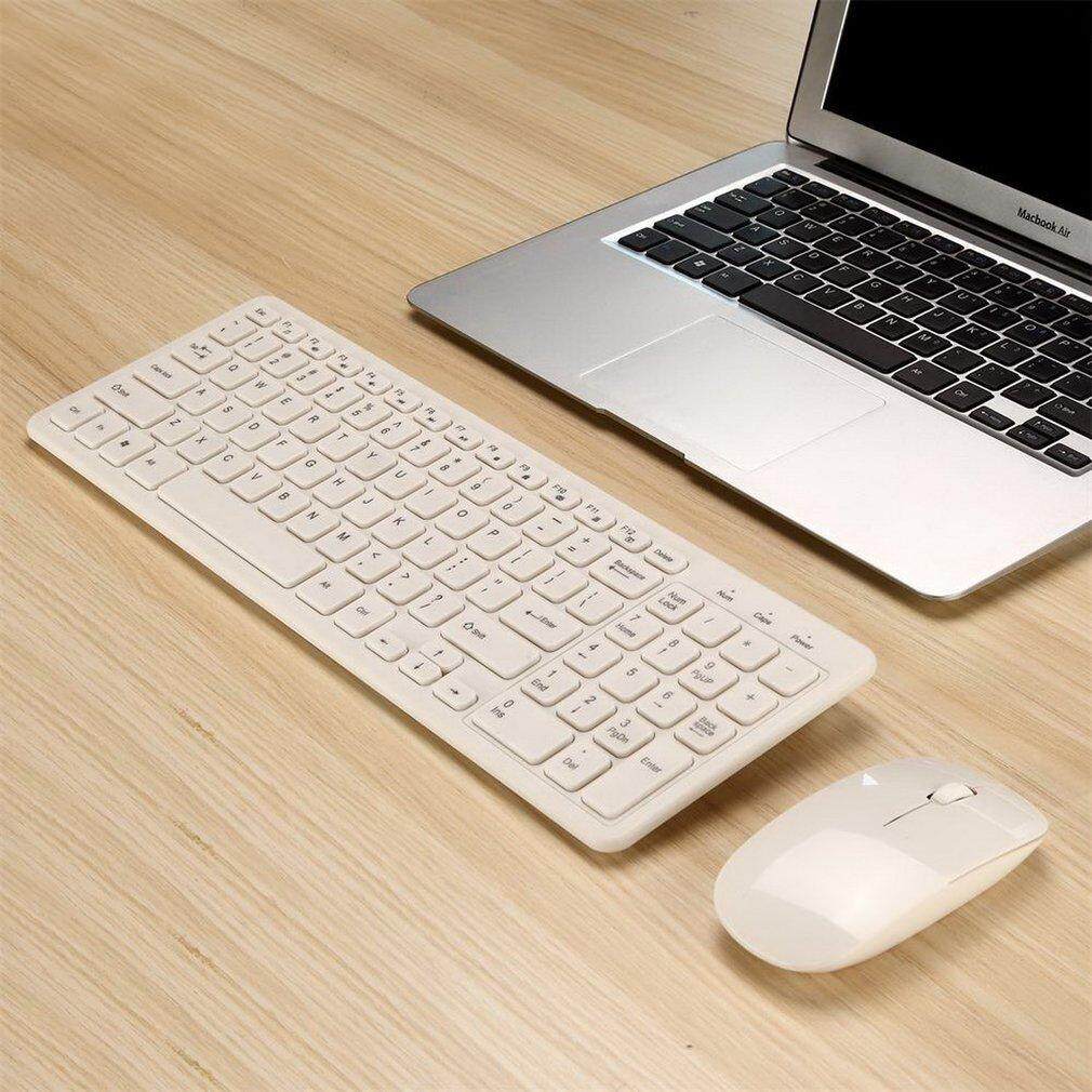 ผู้ขายที่ดีที่สุด Simple ULTRA - Slim สีดำ USB Mini Wireless แป้นพิมพ์และเมาส์ Combo Kit