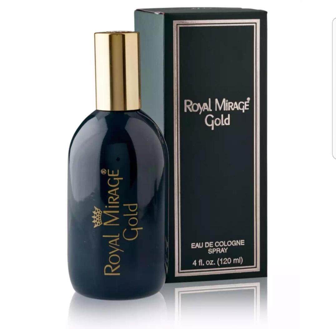 Royal Mirage : Classic – “GOLD” Eau de Cologne Spray 120 ml