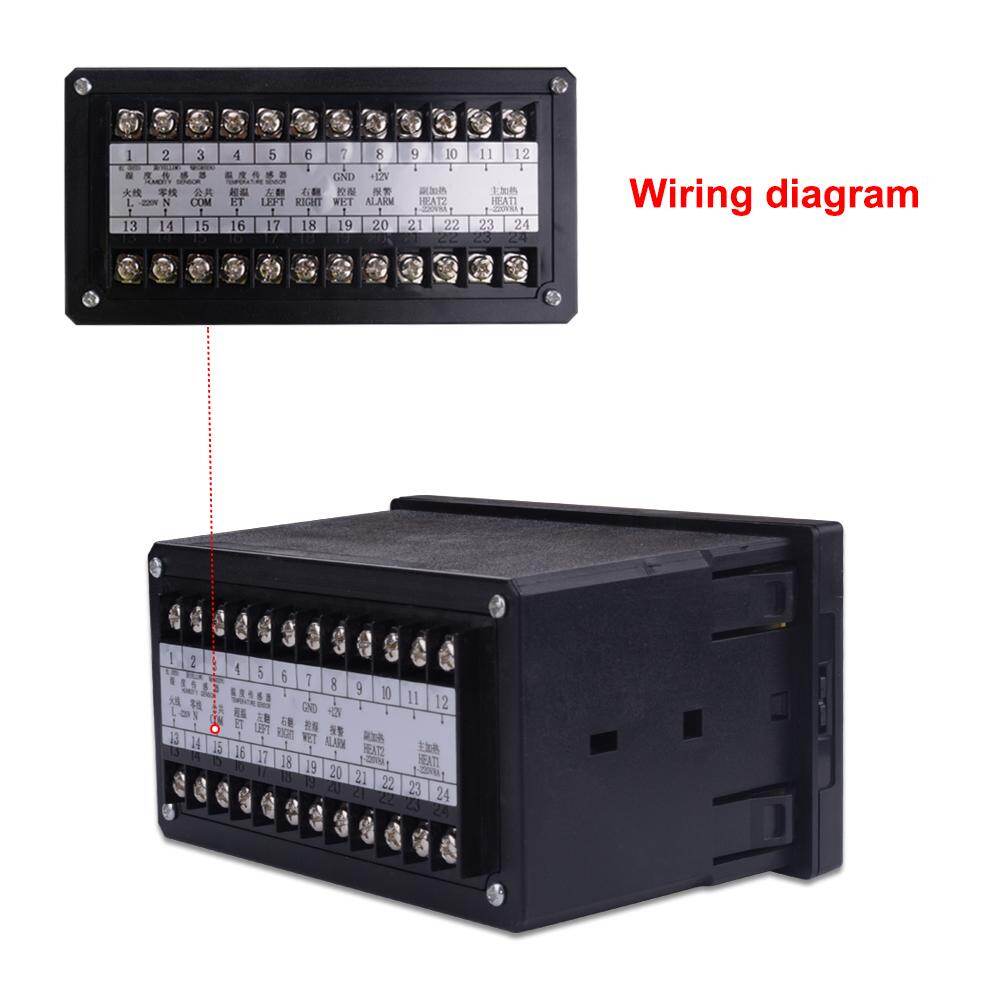 YIERYI XM-18 Digital Egg Incubator Fully Automatic, Hatchery Machine Thermostat Incubator Controller with Temperature Humidity Sensor for Chicken