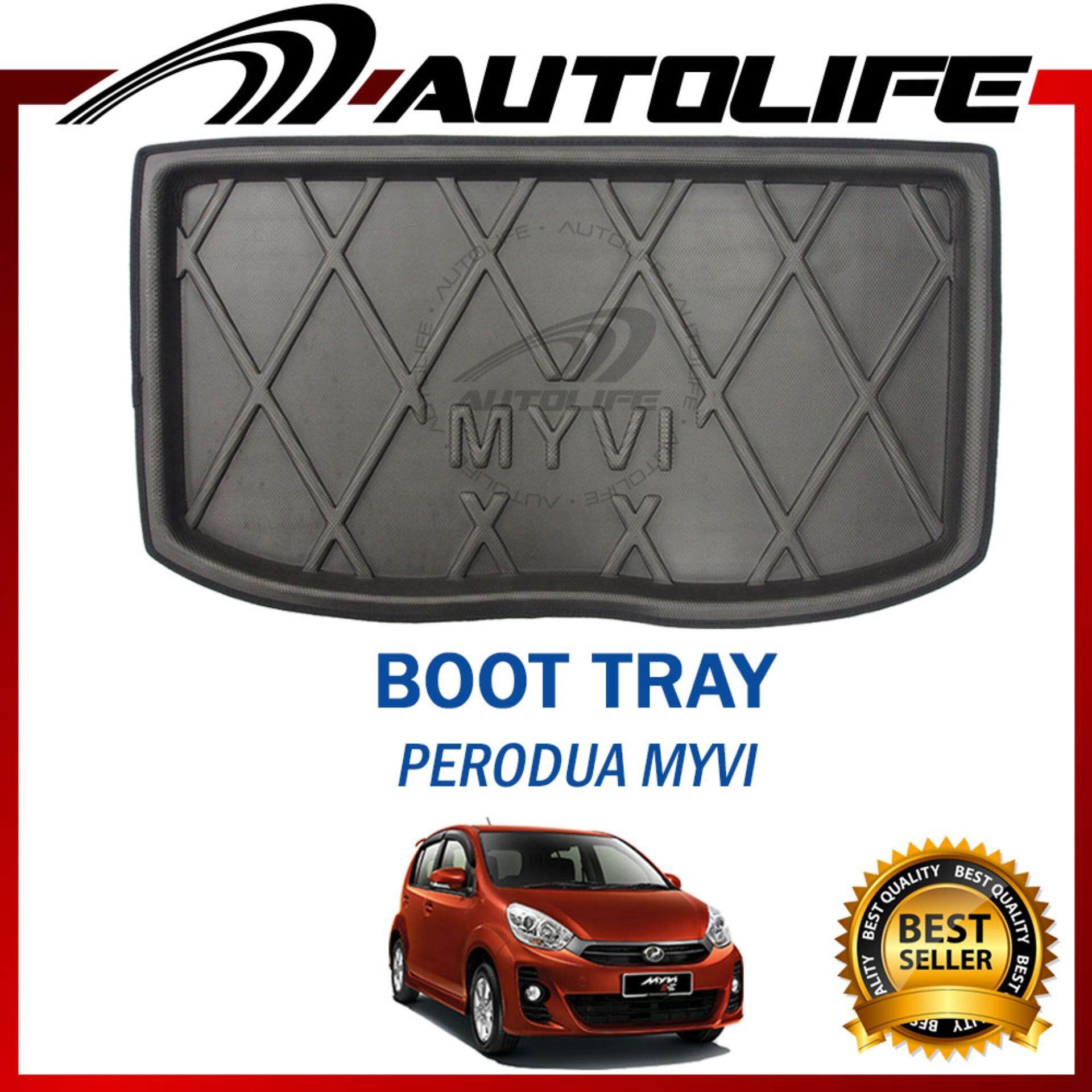 Car Boot Tray Luggage Cargo Trunk Tray For Perodua Myvi Lazada