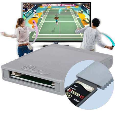 SD Flash Memory Card Converter For Nintendo Wii NGC Video Game Console