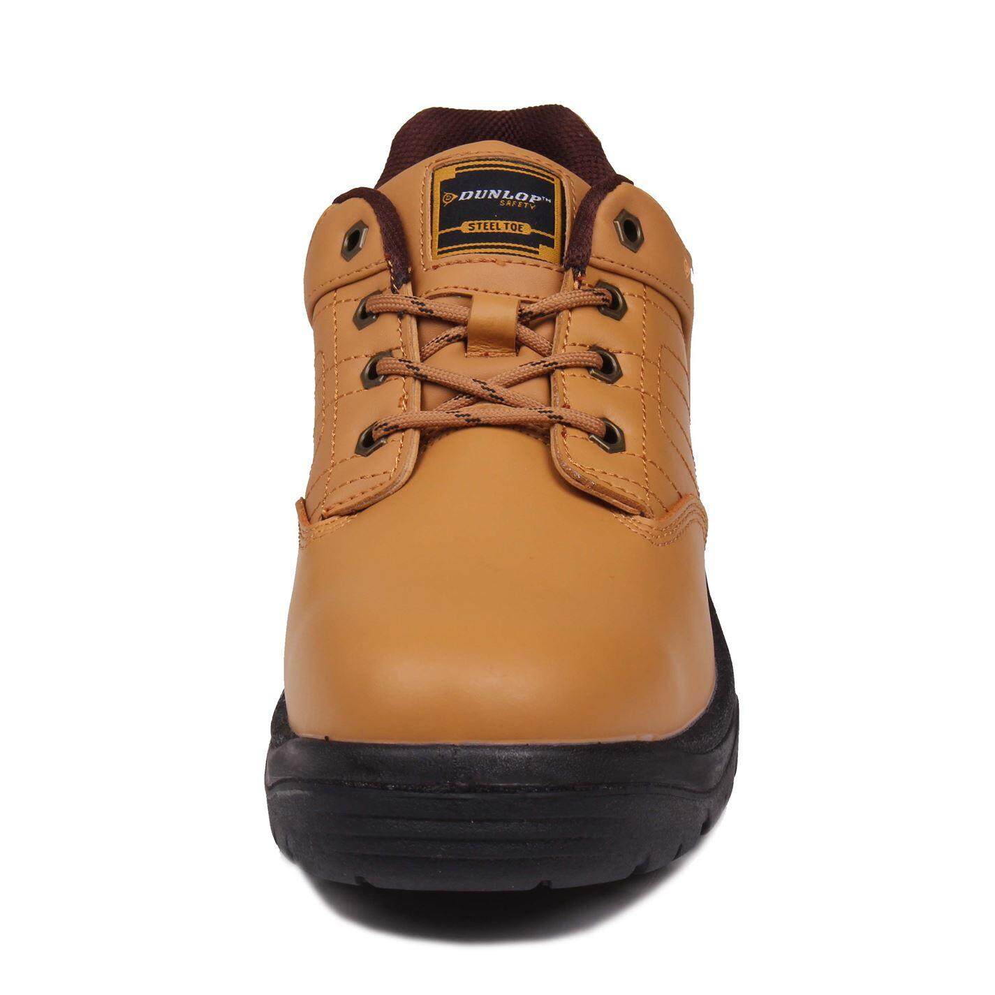 Mens Safety Boots Leather Dunlop Kansas Shoes New 