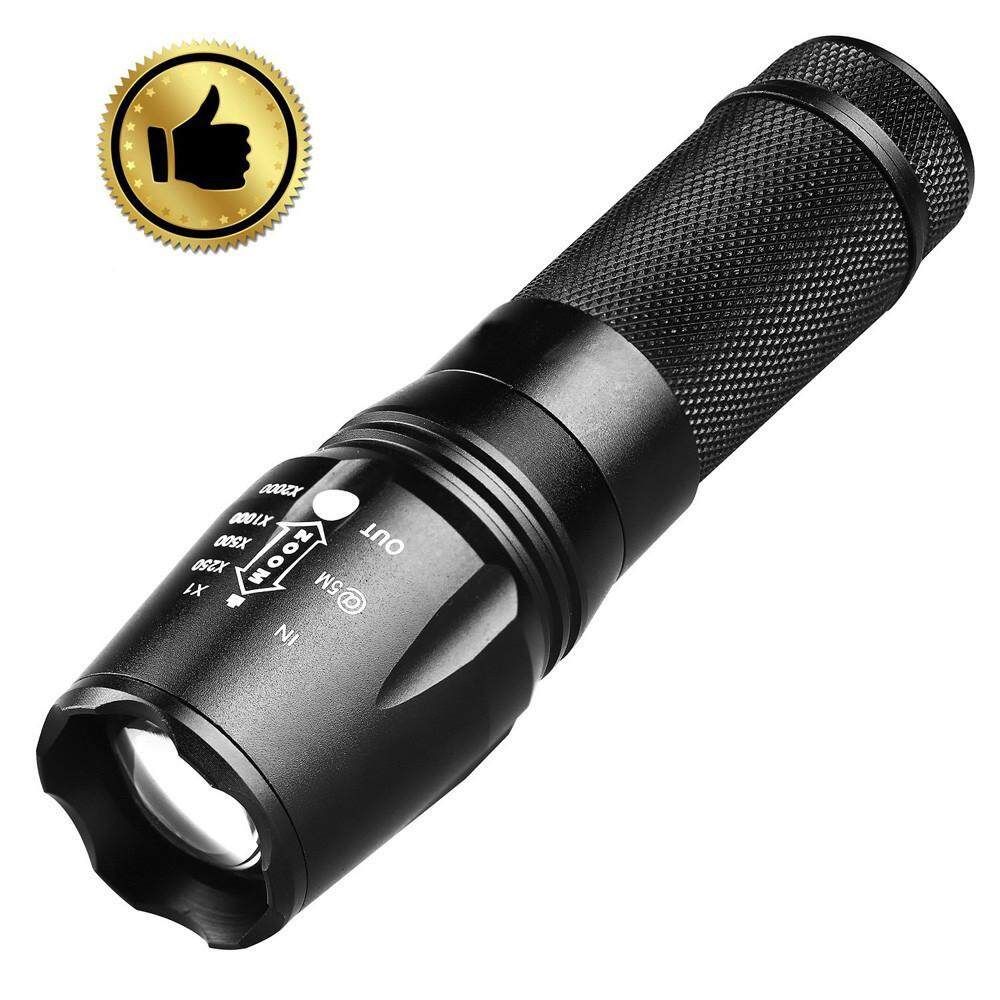 6000lm X800 Tactical Flashlight LED Zoom Military Torch G700