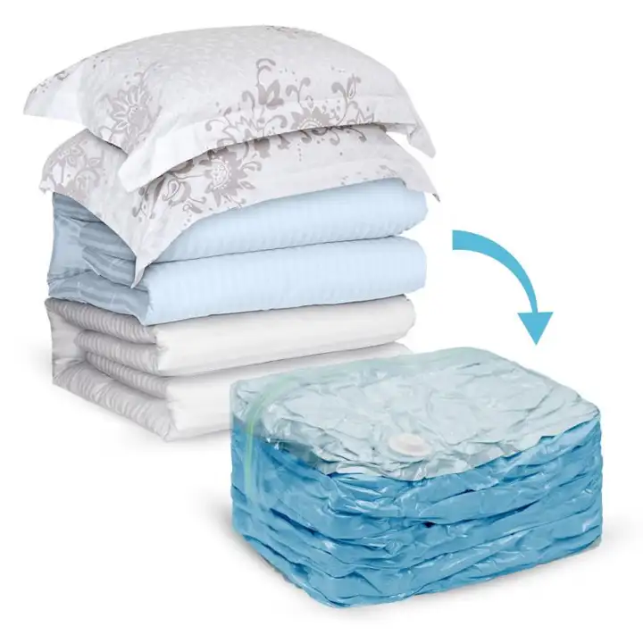 Taili 4 Pcs Cube Vacuum Storage Bags Jumbo Extra Large Compressed