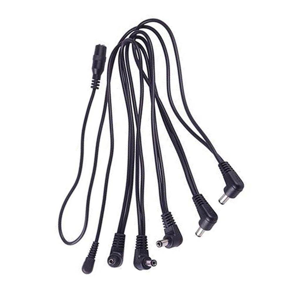 9V DC 1A 6 Way Guitar Effect Pedal Daisy Chain Power Supply Cable - intl