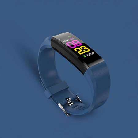 115 PLUS แถบอัจฉริยะสำหรับกีฬาสีหน้าจอ Smartwatch กันน้ำสมาร์ทนาฬิกากําไลสายรัดข้อมือฟิตเนสนาฬิกาข้อมืออัจฉริยะ PK สำหรับ M3 BAND