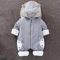 Ishowmall Mới Đến Cho Bé Sơ Sinh Cho Bé Gái Bé Trai Thỏ Áo Liền Quần Playsuit Khoác Ngoài Miễn Phí Vận Chuyển
