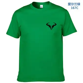 rafael nadal bull logo t shirt