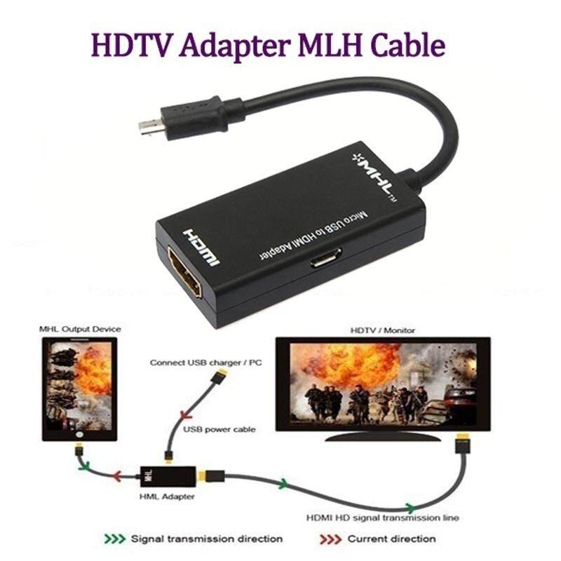Dewin Micro USB sang HDMI TIVI Ra HDTV MHL Cáp cho Điện Thoại