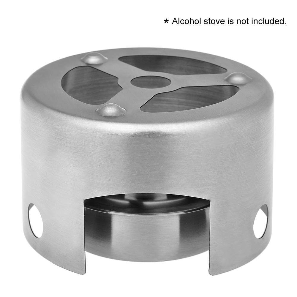 TOMSHOO® Outdoor Alcohol Stove & Rack Combo Set Mini Portable Alcohol Stove