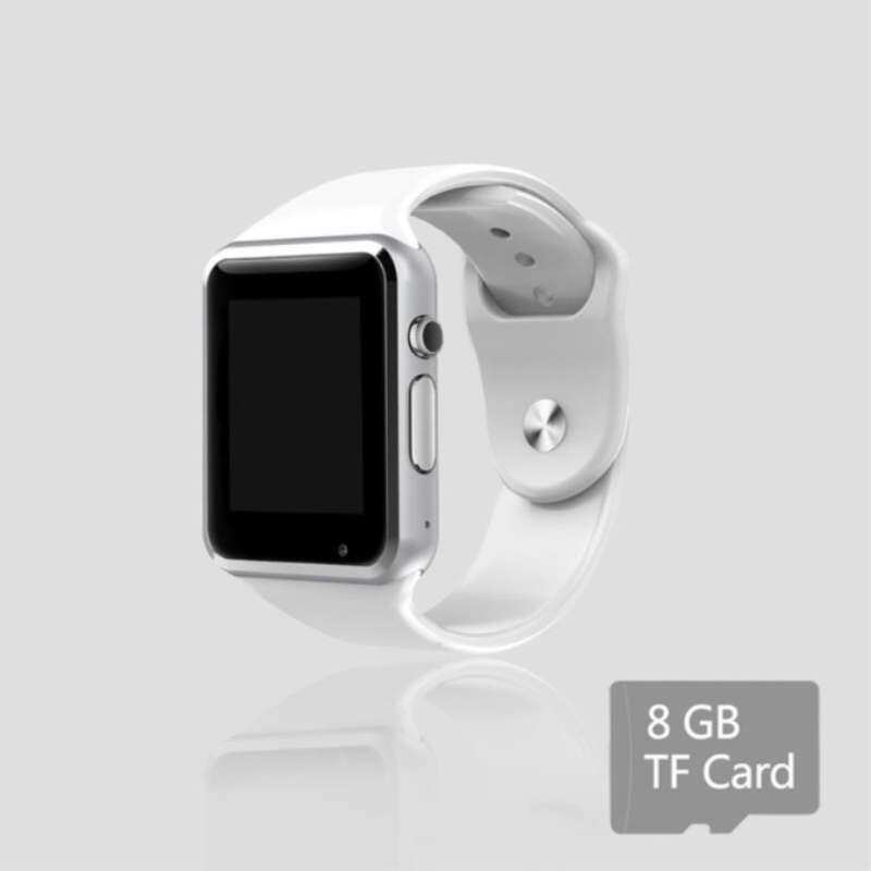 【Flash Deal】【only Gambar Pertama Warna Left】 A1 Bluetooth Smartwatch Mendukung Kartu SIM TF Android Panggilan Telepon Gelang Pria jam Tangan Pintar Wanita