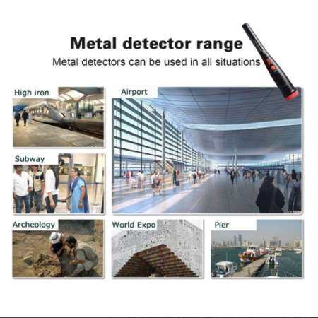 CFB เครื่องตรวจจับโลหะตัวชี้แบบพกพา Treasure Hunter เครื่องมือล่าสัตว์ Buzzer