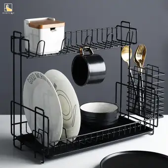 Banfang Multi Function Iron Art Waterboard Free Shipping Dish Rack