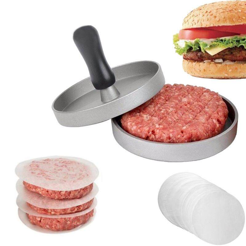 Hợp Kim nhôm Hamburger Báo Chí Nhồi Bông Burger Thịt Nướng Burger Làm Khuôn Dụng Cụ MỘT