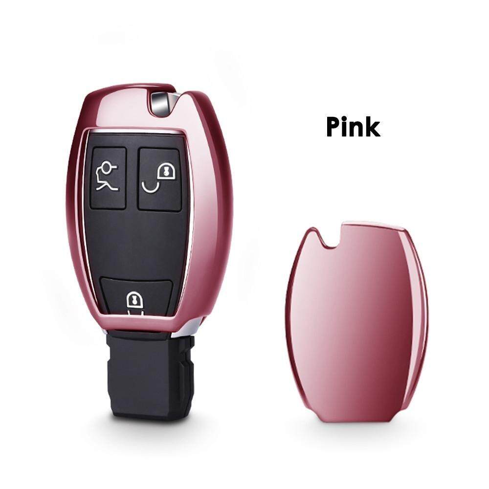 Gwendolyn Shop Tpu สำหรับ Mercedes ที่ครอบกุญแจสำหรับ Mercedes Benz W212 W210 A B C E S Class กุญแจรถพวงกุญแจสำหรับ Benz อุปกรณ์เสริม
