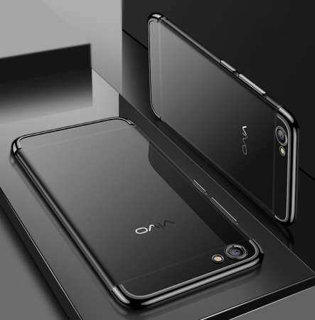 ซิลิโคนเคลือบผิวด้านหลังสำหรับ Vivo Y81 บางเฉียบอ่อนนุ่มป้องกันกรณีโทรศัพท์