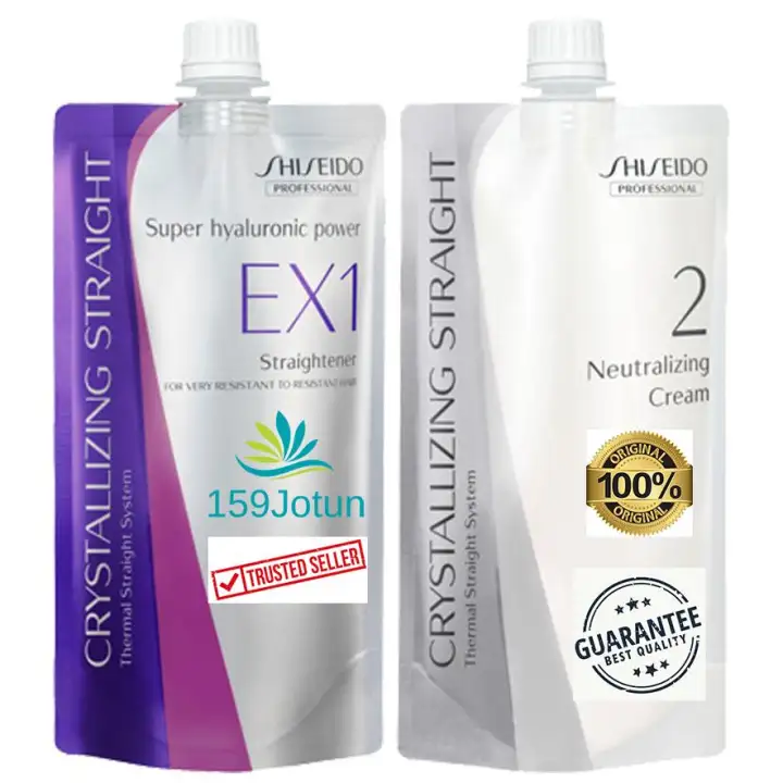 Shiseido Crystallizing Straight Rebonding Cream Ex1 Ex2